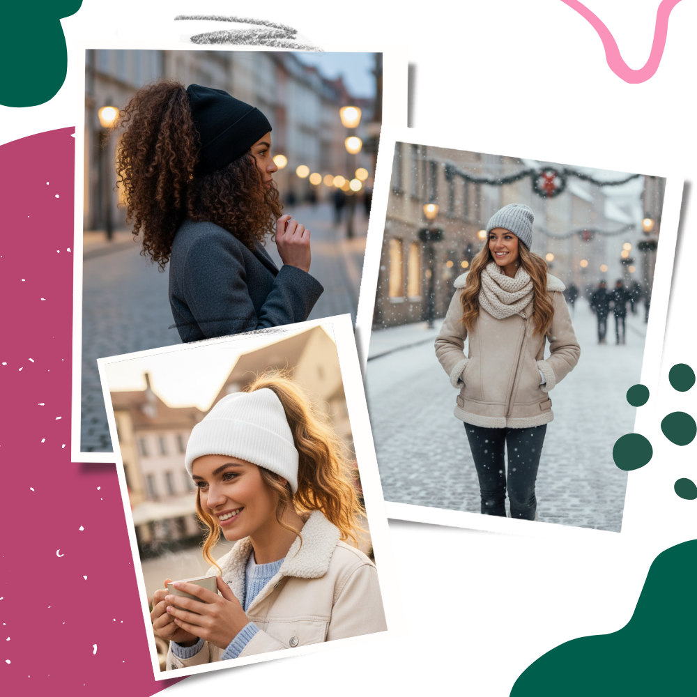 Magnetisk mössa för hästsvans - Ozerty