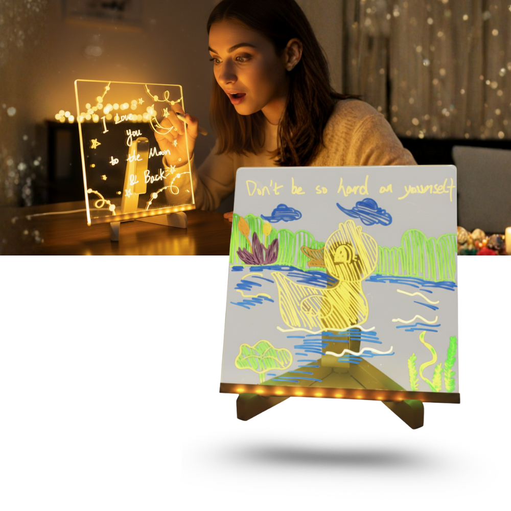 Fascinerande LED-anteckningstavla - Ozerty