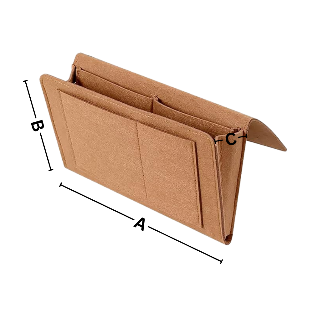 Minimalistisk hängande organisatör - Ozerty