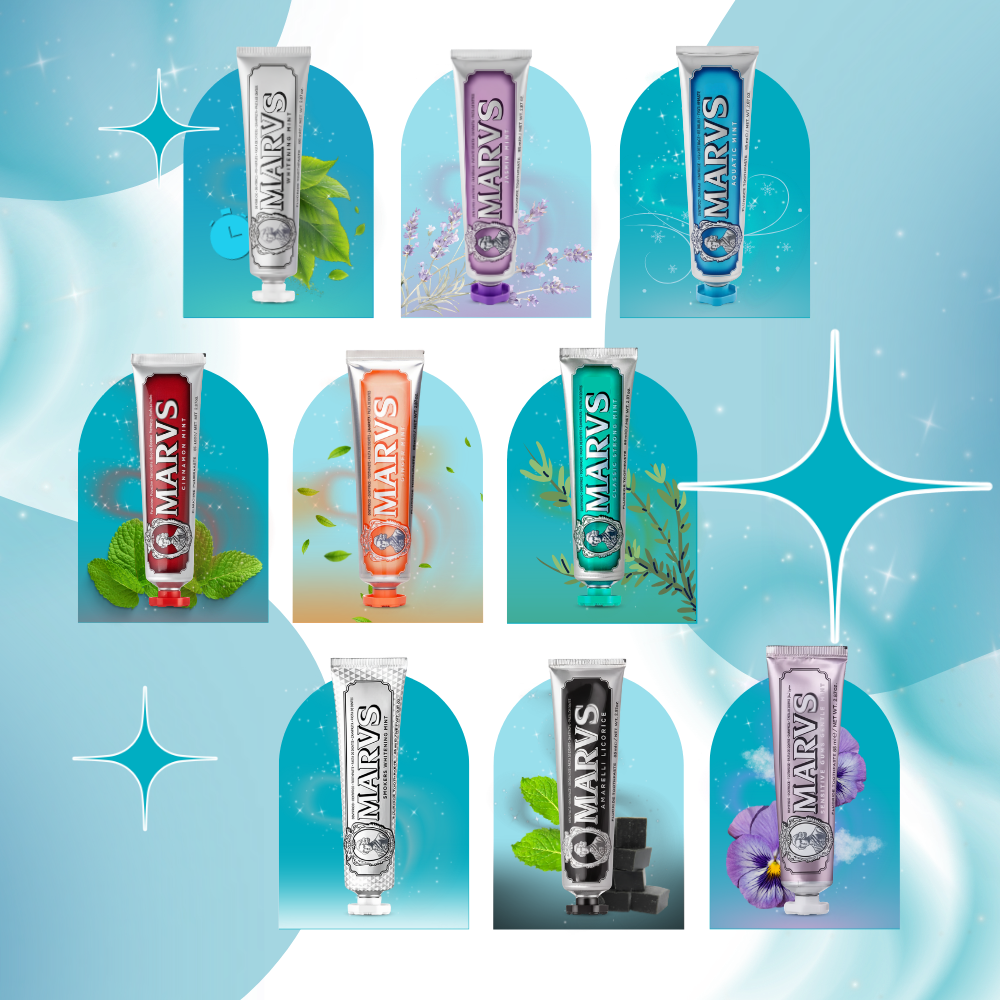 Minttandkräm för vitare tänder - Ozerty