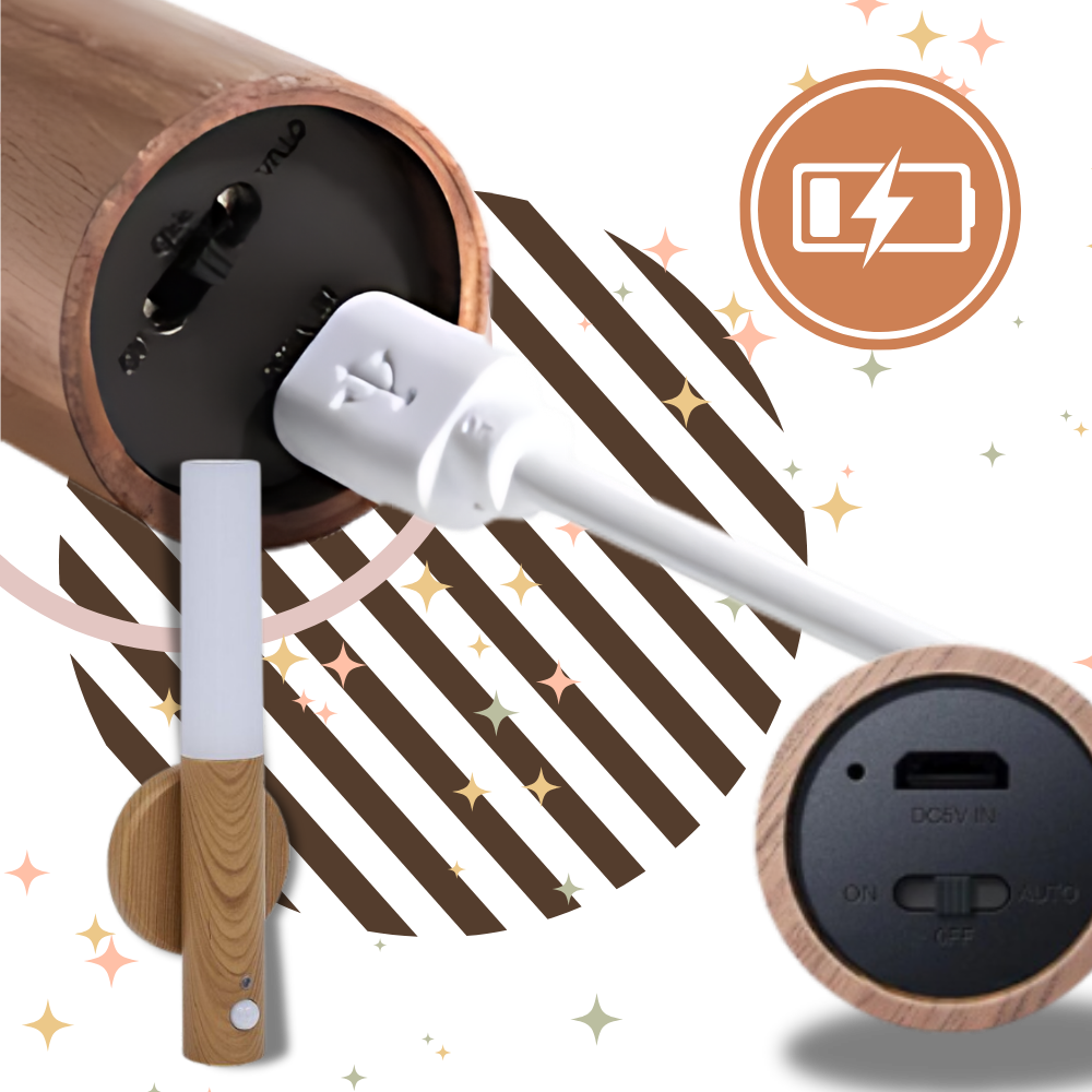 Laddbar lampa med rörelsesensor - Ozerty