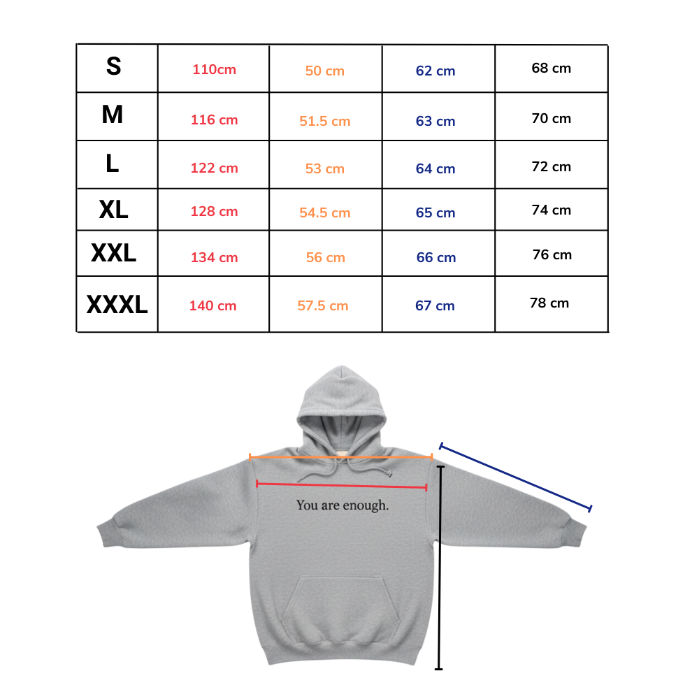 Hoodie för kvinnor med motiverande budskap - Ozerty