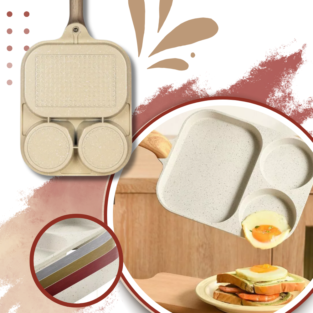 Stekpanna med flera sektioner - Ozerty