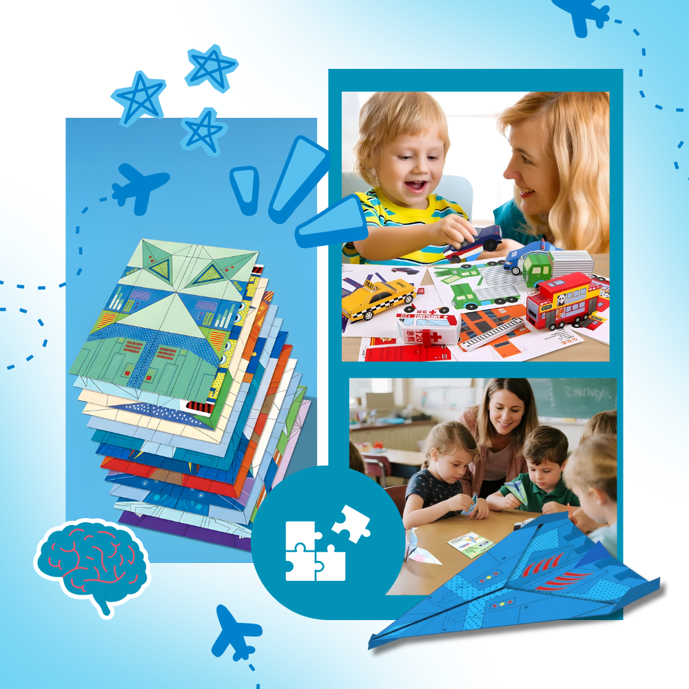 Origamibok med flera teman - Ozerty