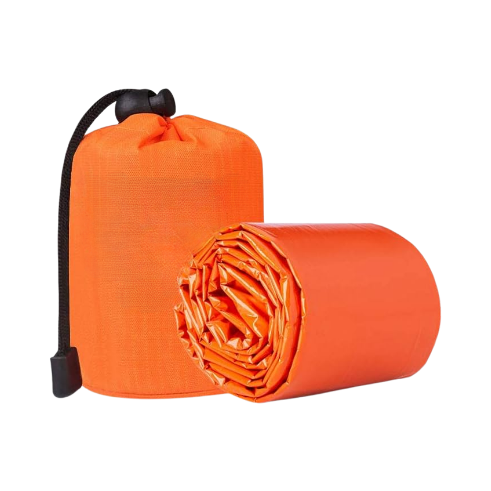 Nödsovsäck av termisk mylar -Orange - Ozerty