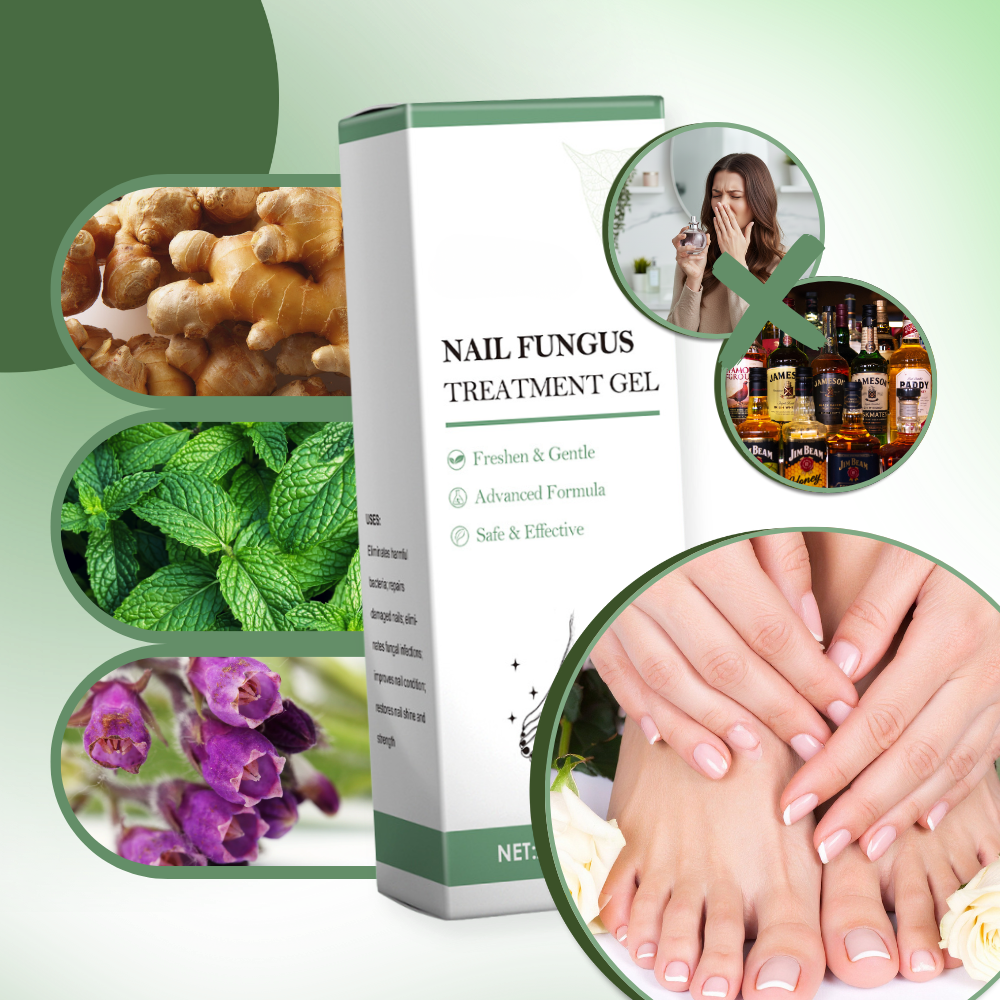 Nagelrevitaliserande och återfuktande gel - Ozerty