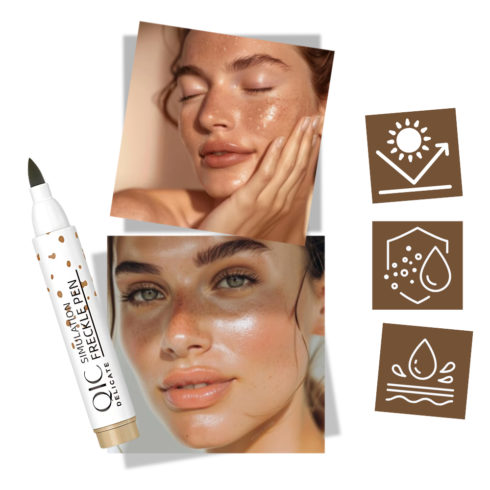 Penna för fräknar med naturligt resultat - Ozerty