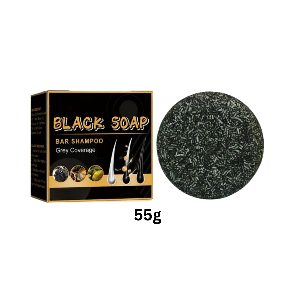 Naturligt schampotvål för att mörka hår - Ozerty