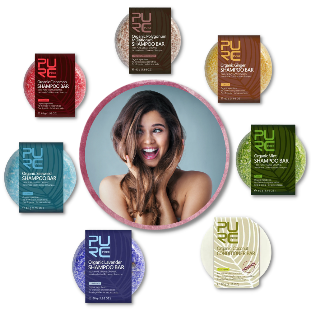 Naturliga schampo- och balsam bars - Ozerty