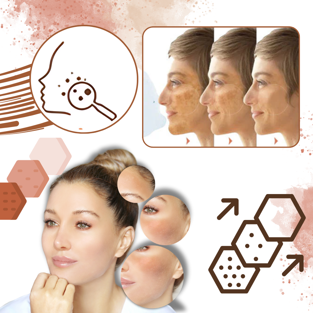 Fettfritt serum för ansiktet med melanin - Ozerty