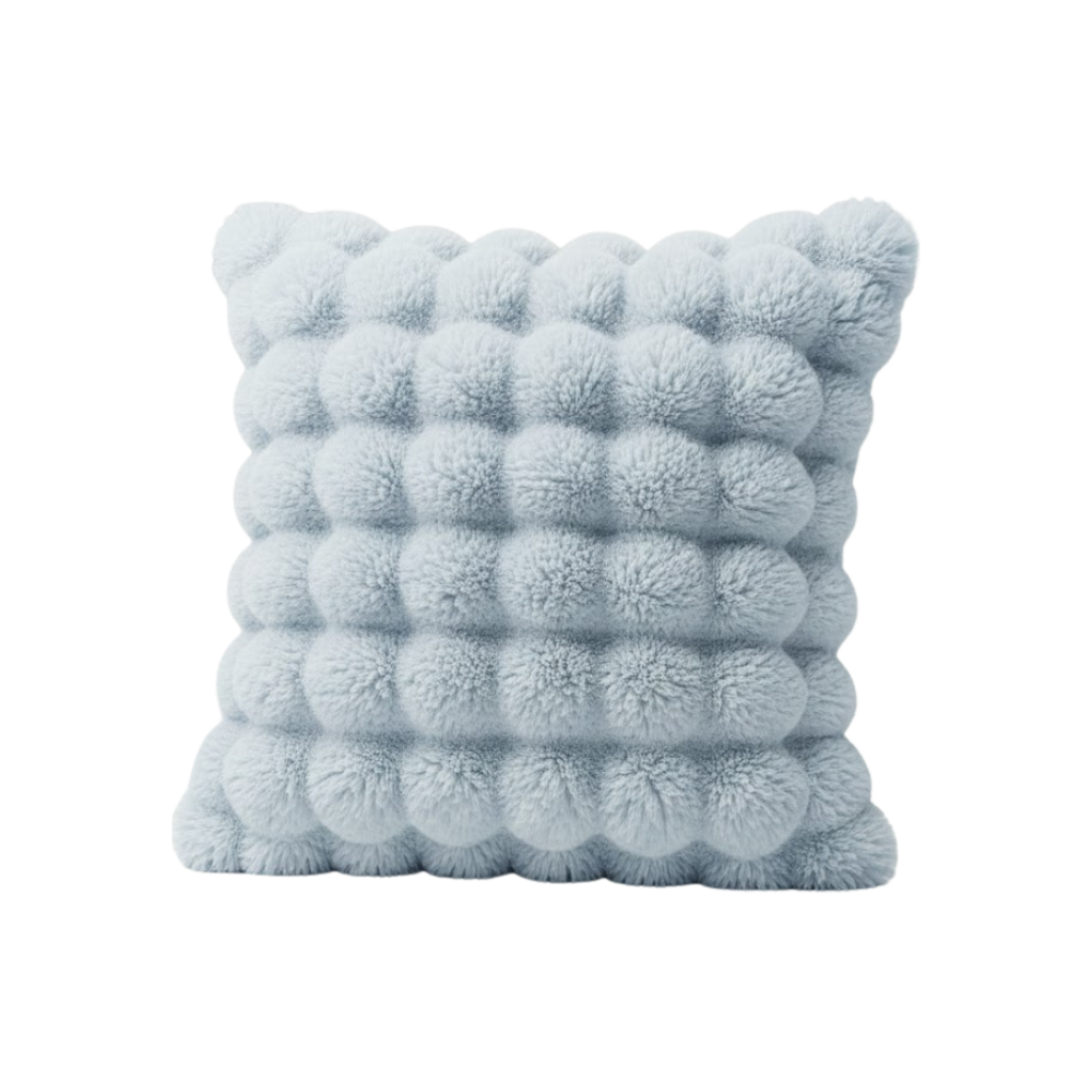 Halkfria, bekväma sofföverdrag i plysch -Blå - Ozerty