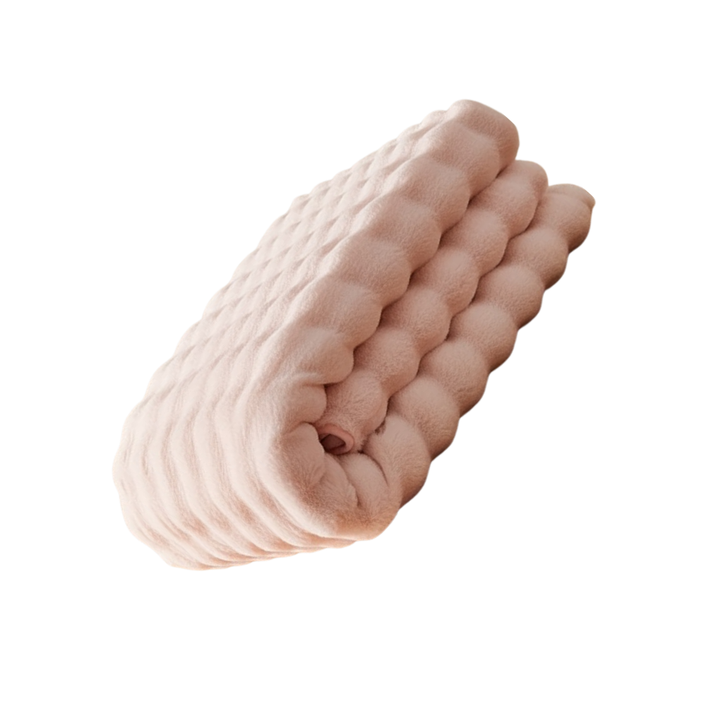 Halkfria, bekväma sofföverdrag i plysch -Pulver - Ozerty