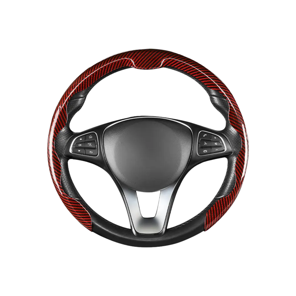 Halkfritt rattöverdrag -Röd - Ozerty