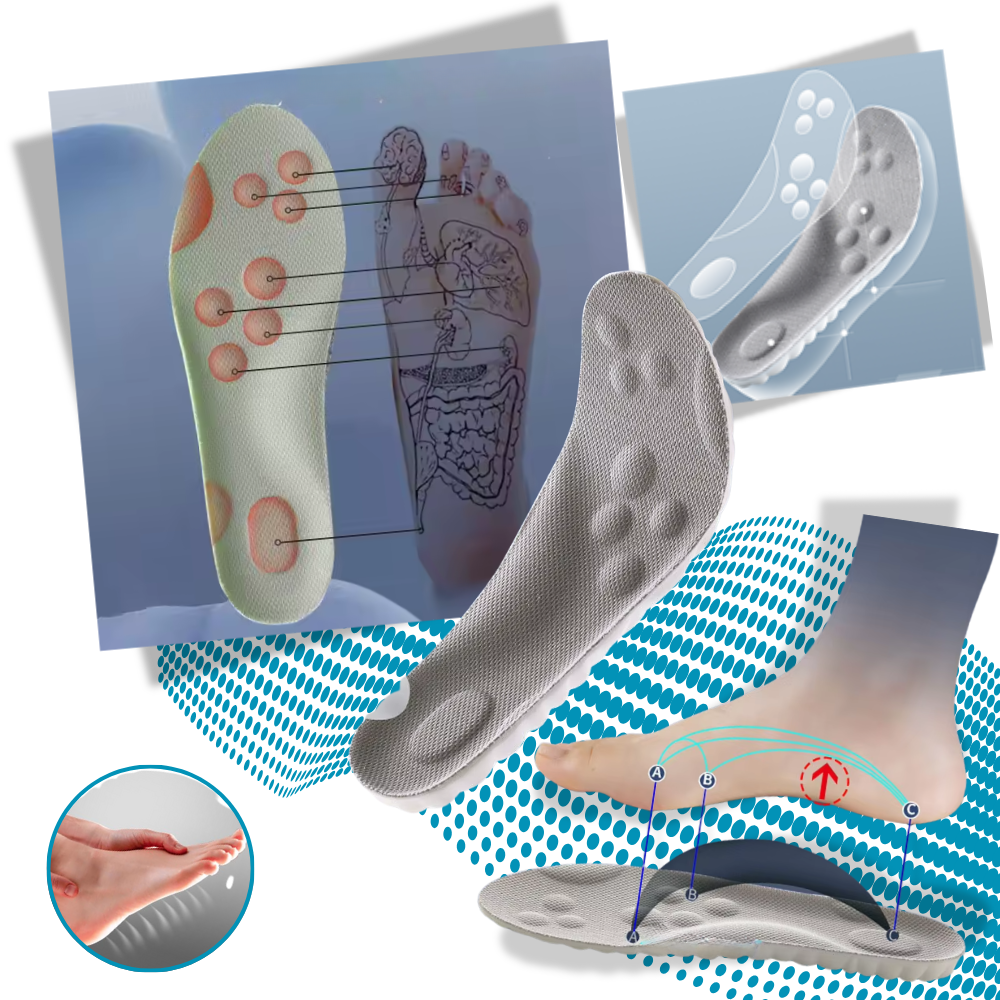 Ortopediska skoinlägg av memory foam - Ozerty