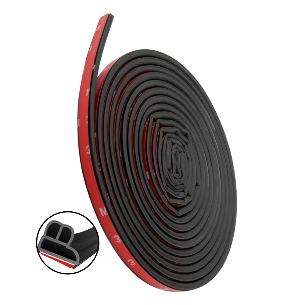 Perfect Seal ljudisolerande vädertätningslist för bilar -Typ A - Ozerty