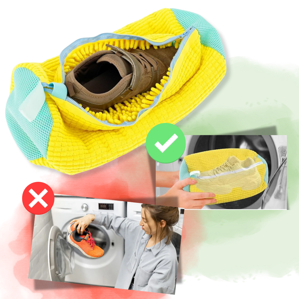 Skotvättpåse i polyester - Ozerty