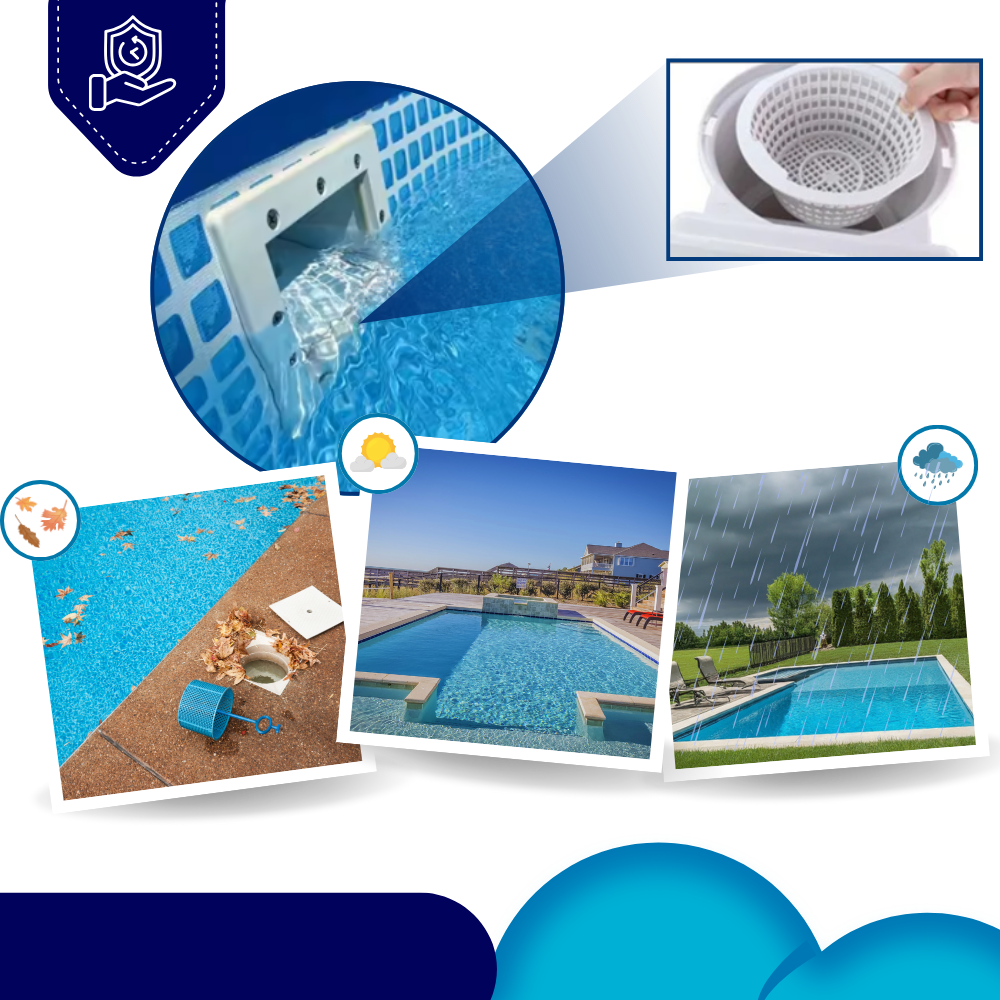Skräpfångare för Pool - Ozerty