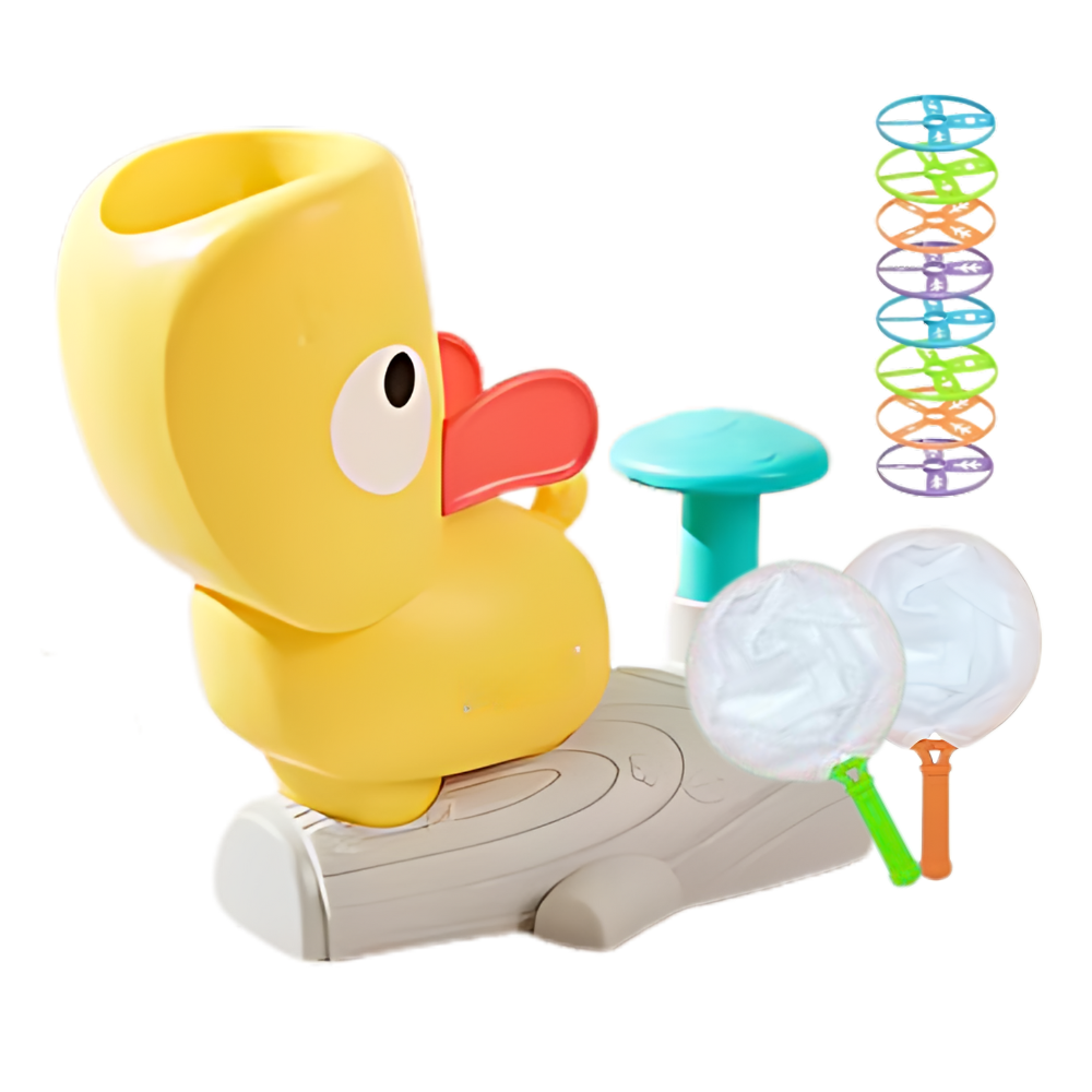 Bärbar Easy Lunch Flying Disk Toy -Gul - Ozerty