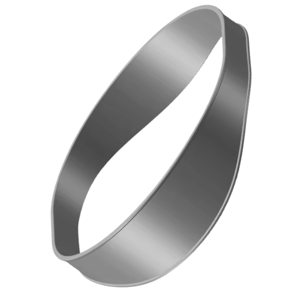 Precision Contour Fade-Ram -Grå - Ozerty