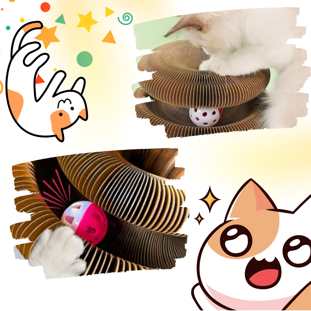 Purrfect stressreducerande kattskrapa - Ozerty