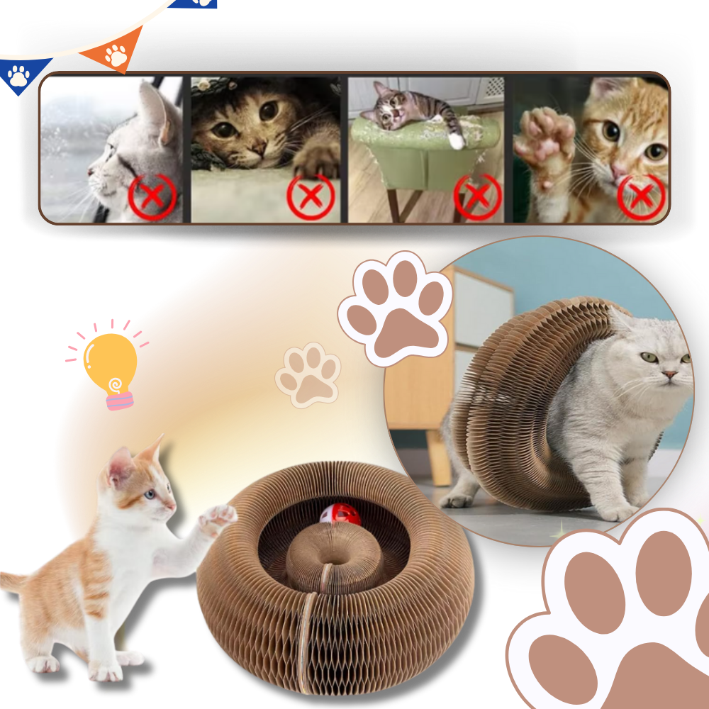 Purrfect stressreducerande kattskrapa - Ozerty