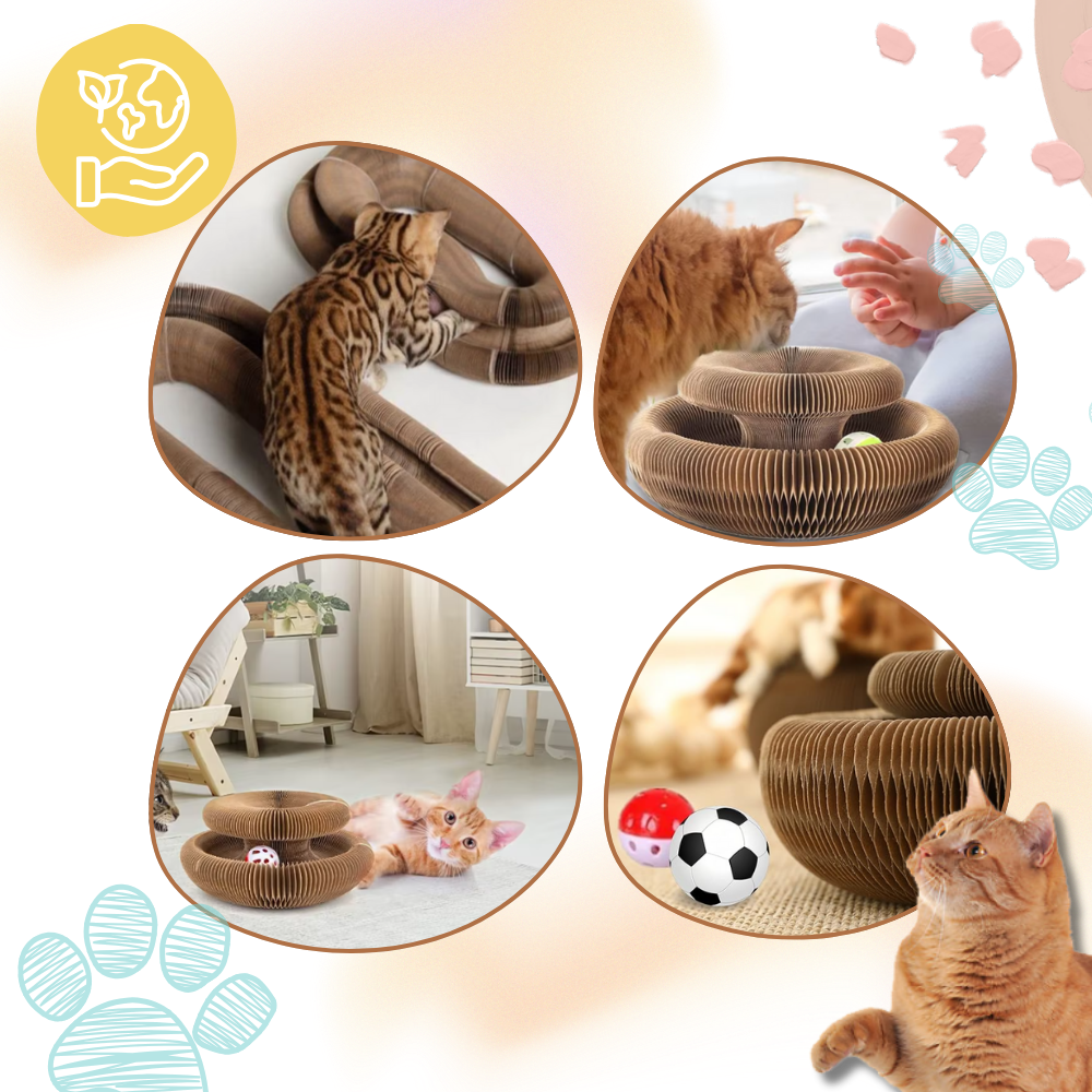 Purrfect stressreducerande kattskrapa - Ozerty