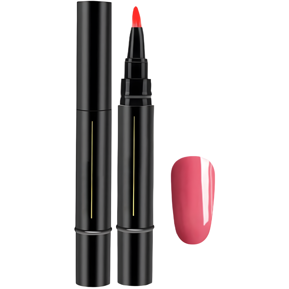 Snabbtorkande nagellackspenna -Persikorosa - Ozerty