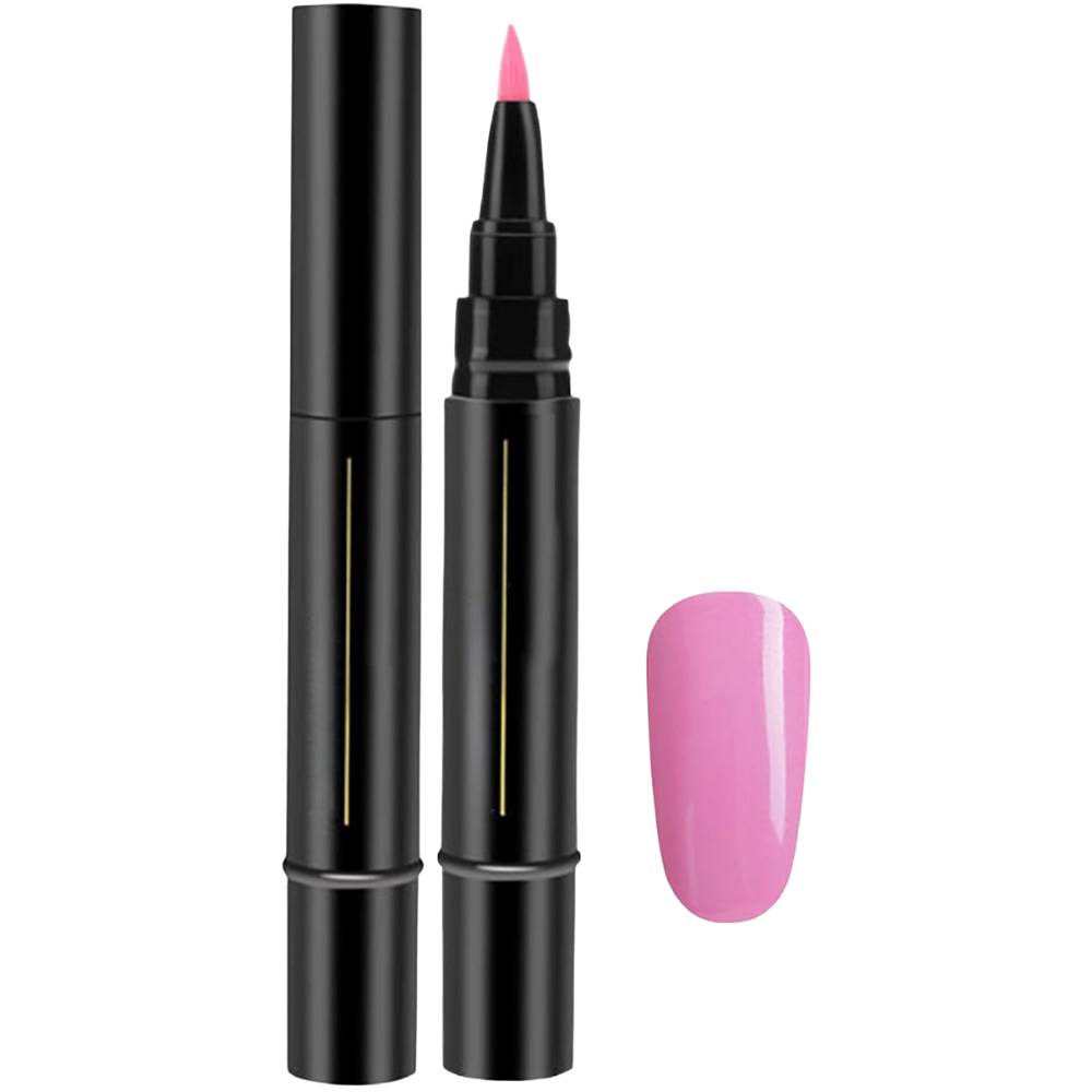 Snabbtorkande nagellackspenna -Mjukrosa - Ozerty