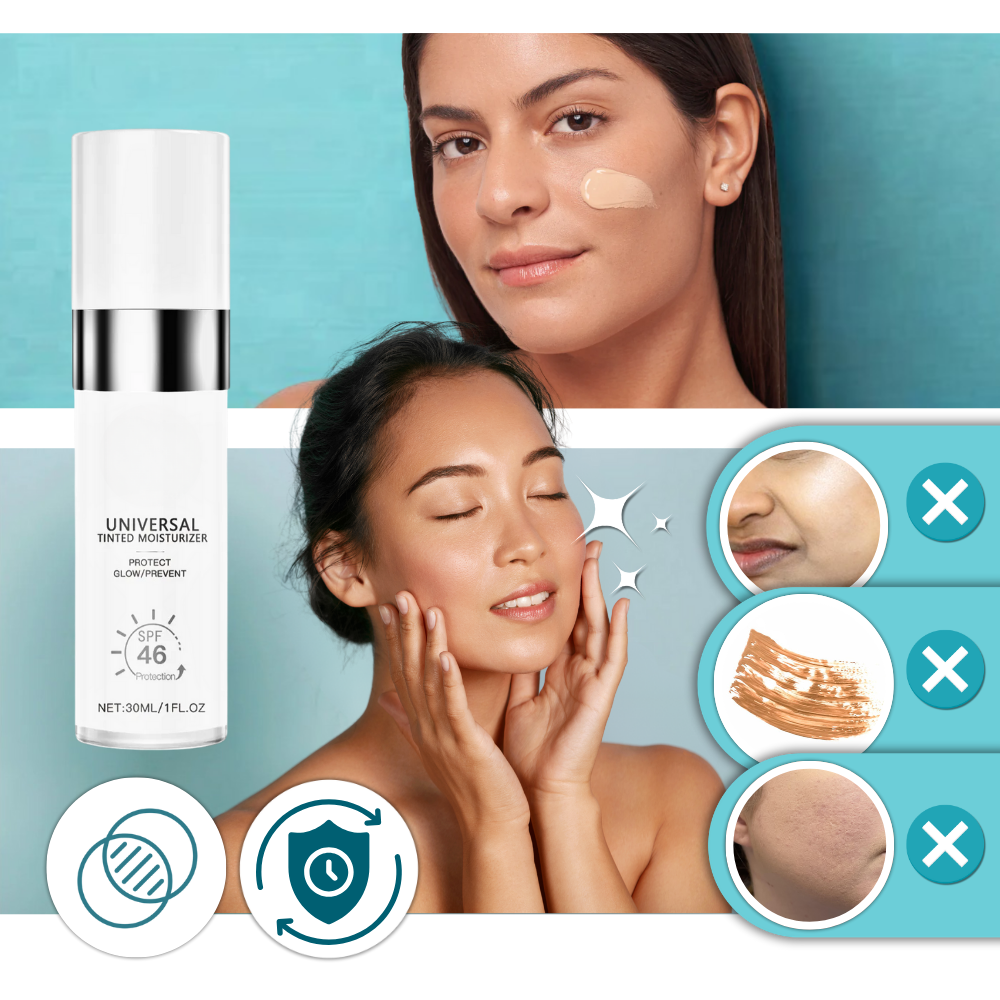 Tonad Dagcreme med Skydd - Ozerty