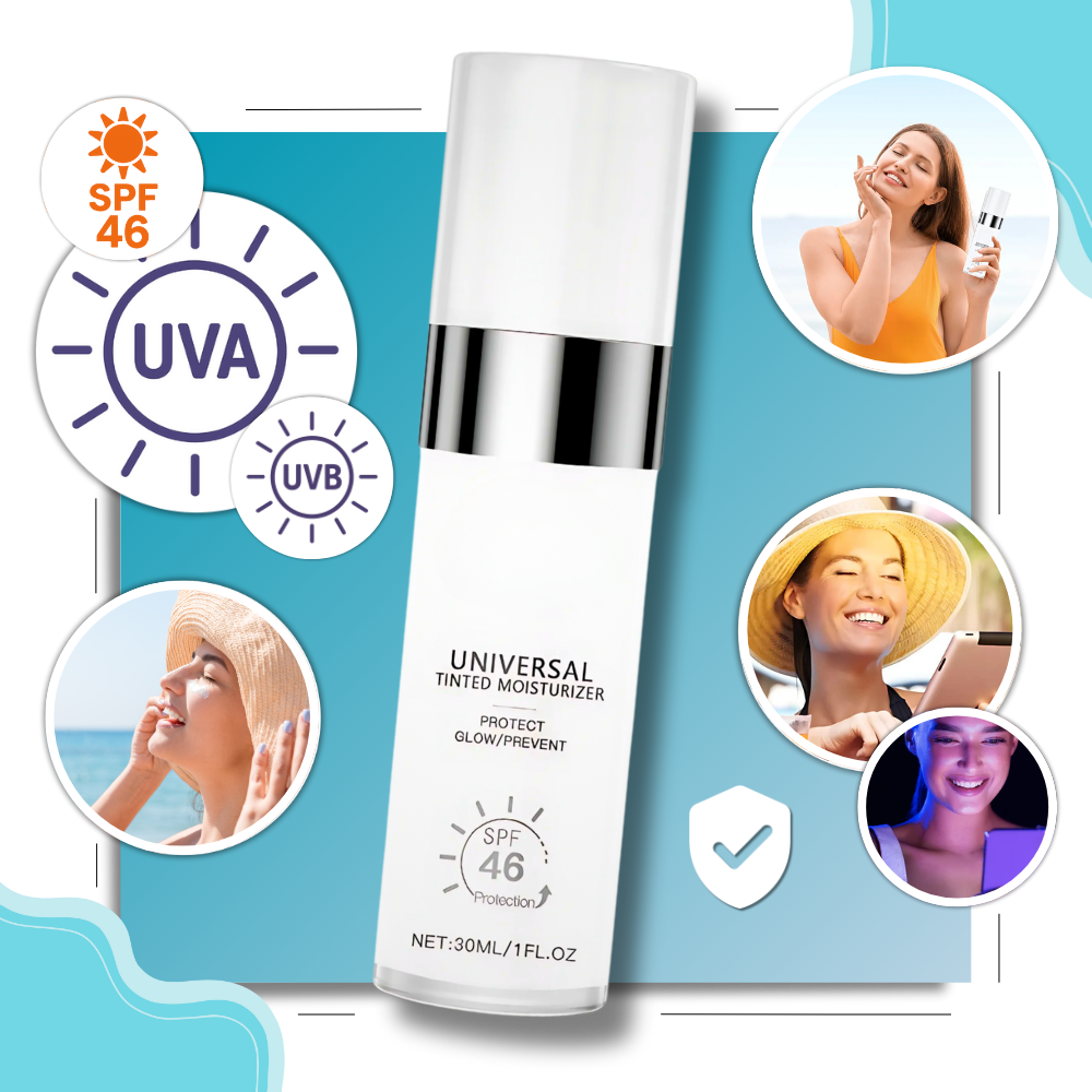 Tonad Dagcreme med Skydd - Ozerty