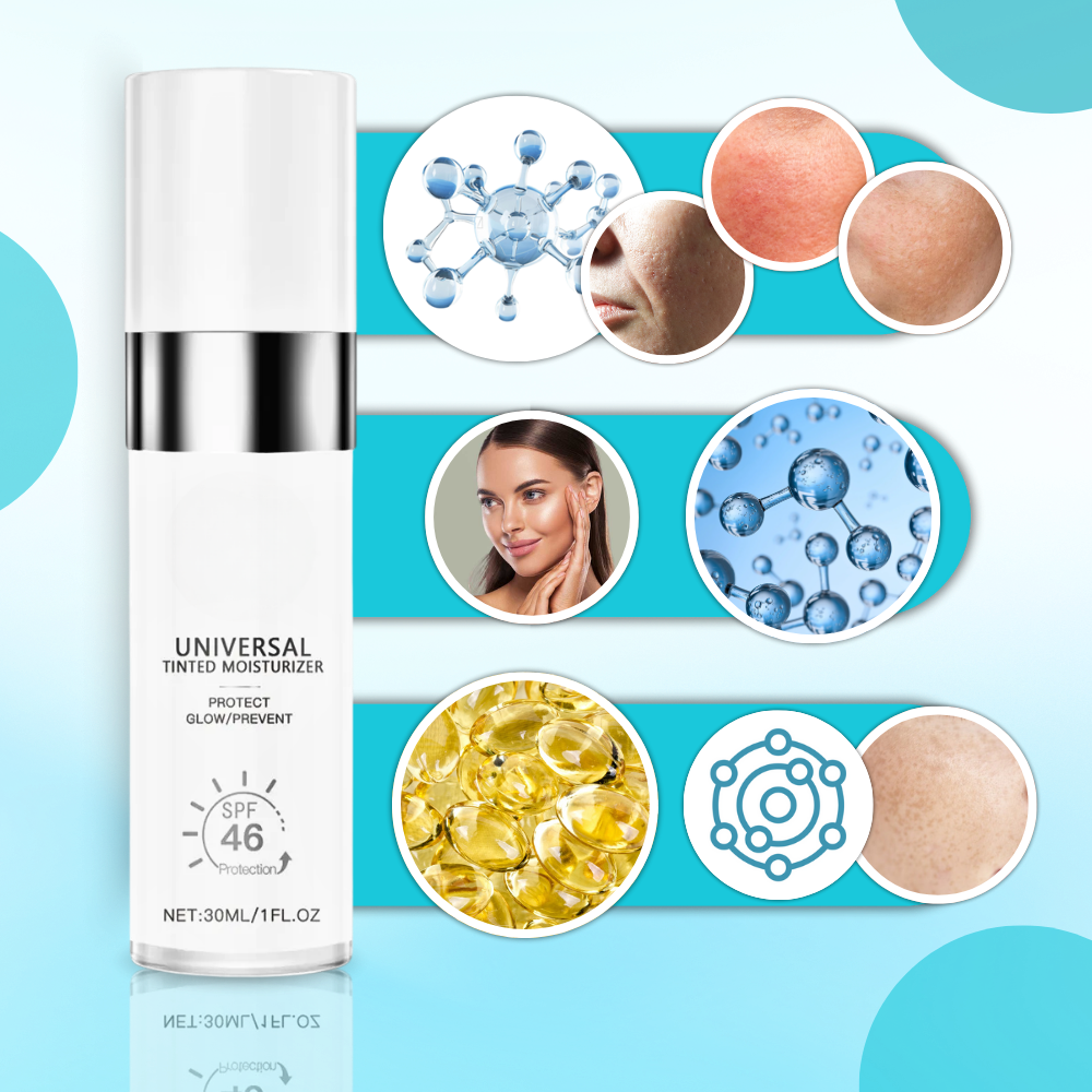 Tonad Dagcreme med Skydd - Ozerty