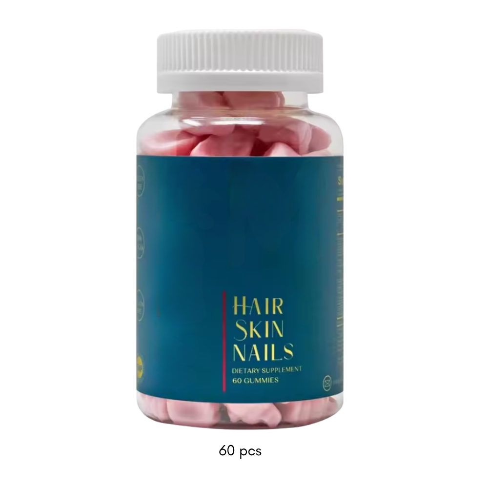 Hallon- och biotinvitaminer gummies - Ozerty