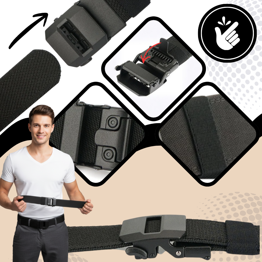 Nylonbälte med spärrspänne - Ozerty