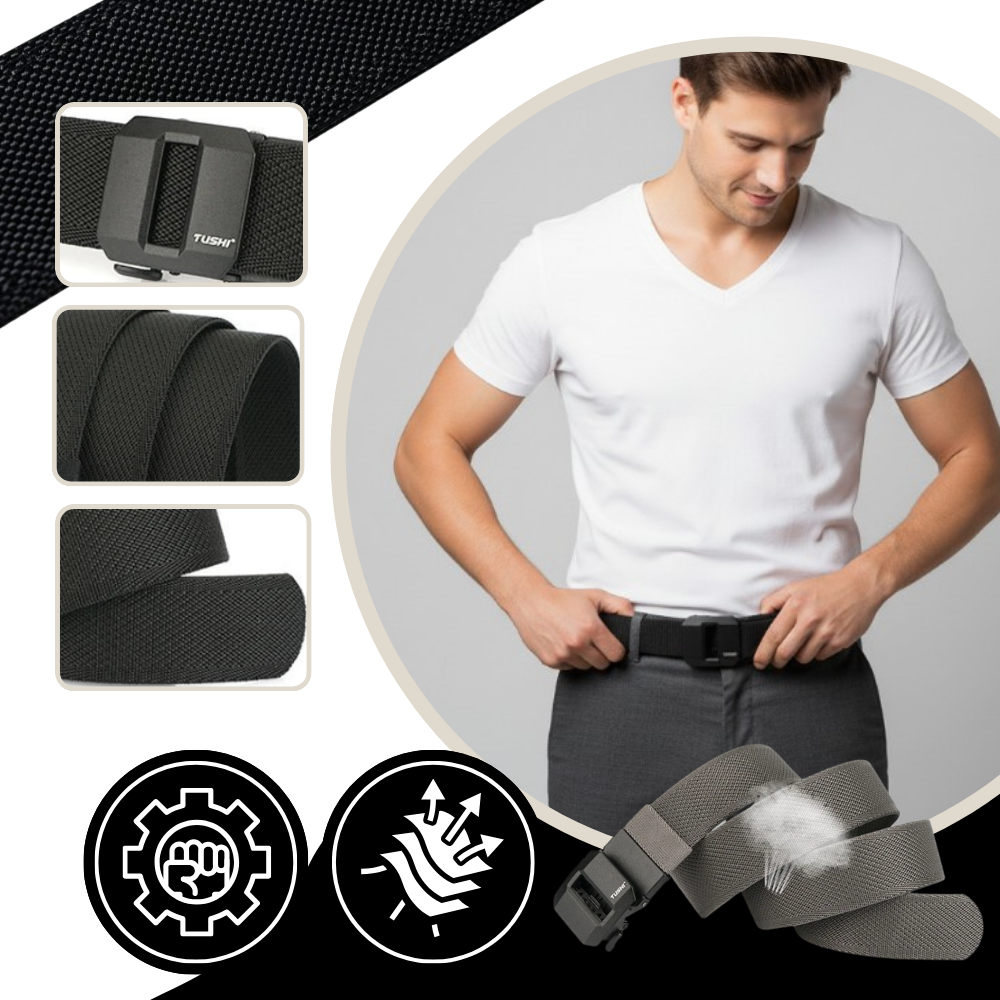 Nylonbälte med spärrspänne - Ozerty