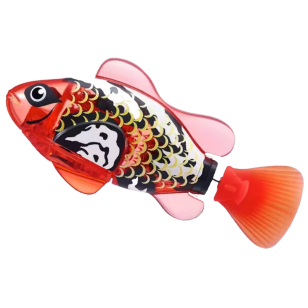 Realistisk LED-leksak simmande fisk -Zebrafisk - Ozerty