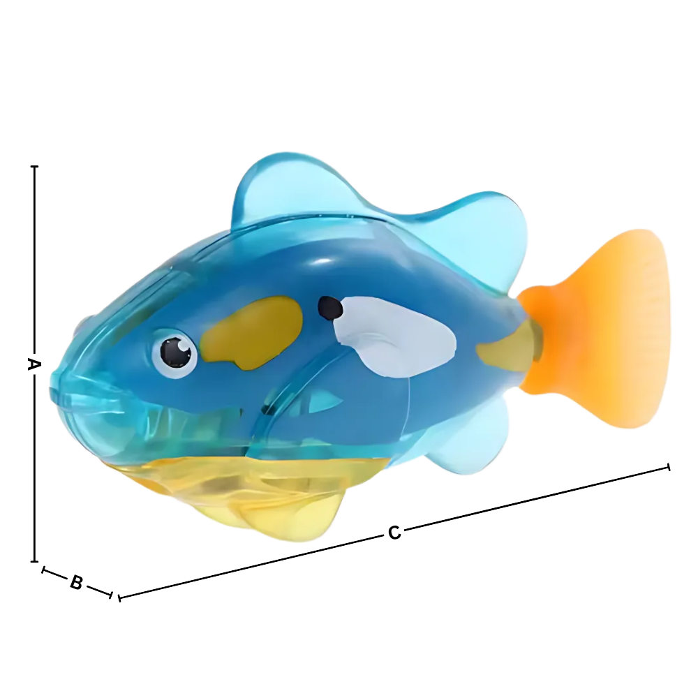 Realistisk LED-leksak simmande fisk - Ozerty