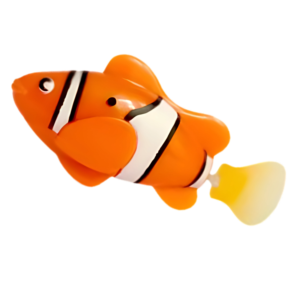 Realistisk LED-leksak simmande fisk -Clownfisk Glow   - Ozerty