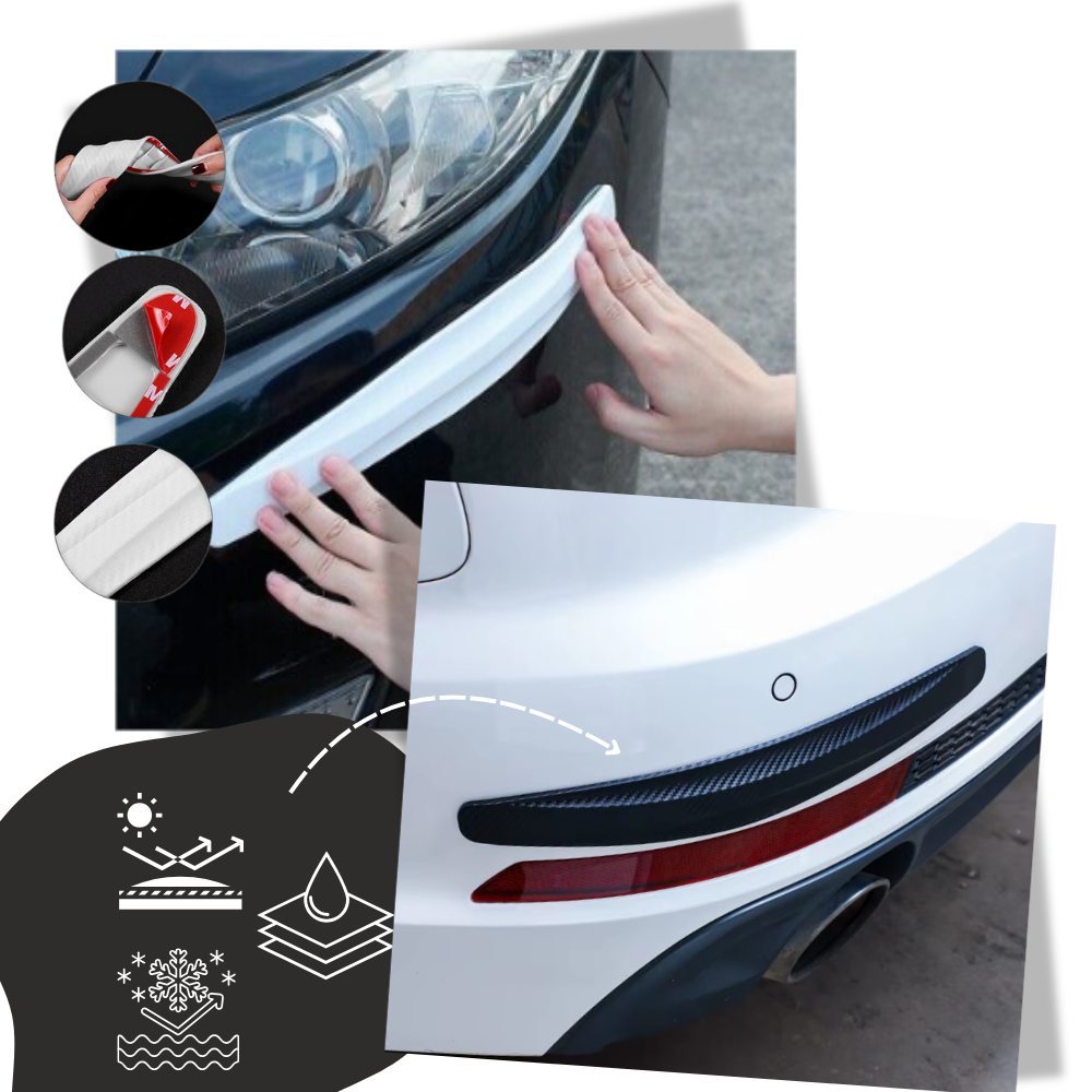 Reflekterande skyddsremsor för bilstötfångare - Ozerty