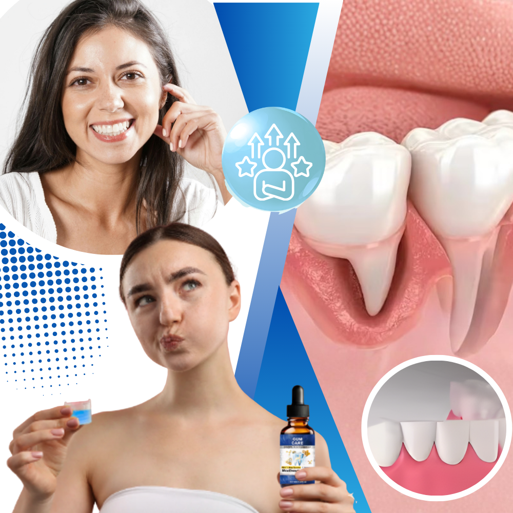 Uppfriskande vita Dental Drops-munvatten - Ozerty