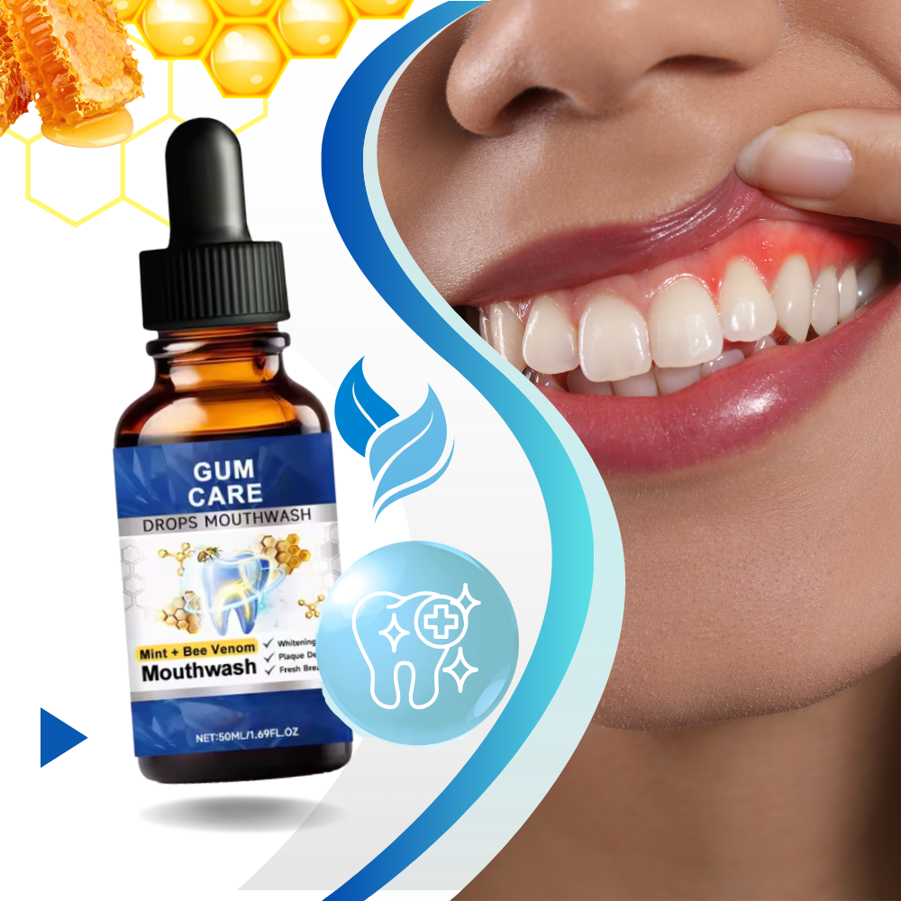 Uppfriskande vita Dental Drops-munvatten - Ozerty