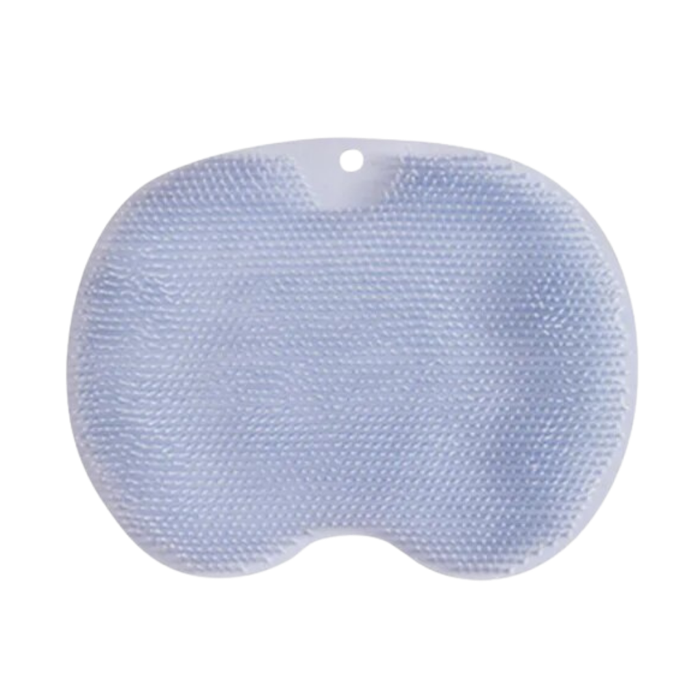 Avslappnande duschborste för rygg och fötter -Blå - Ozerty