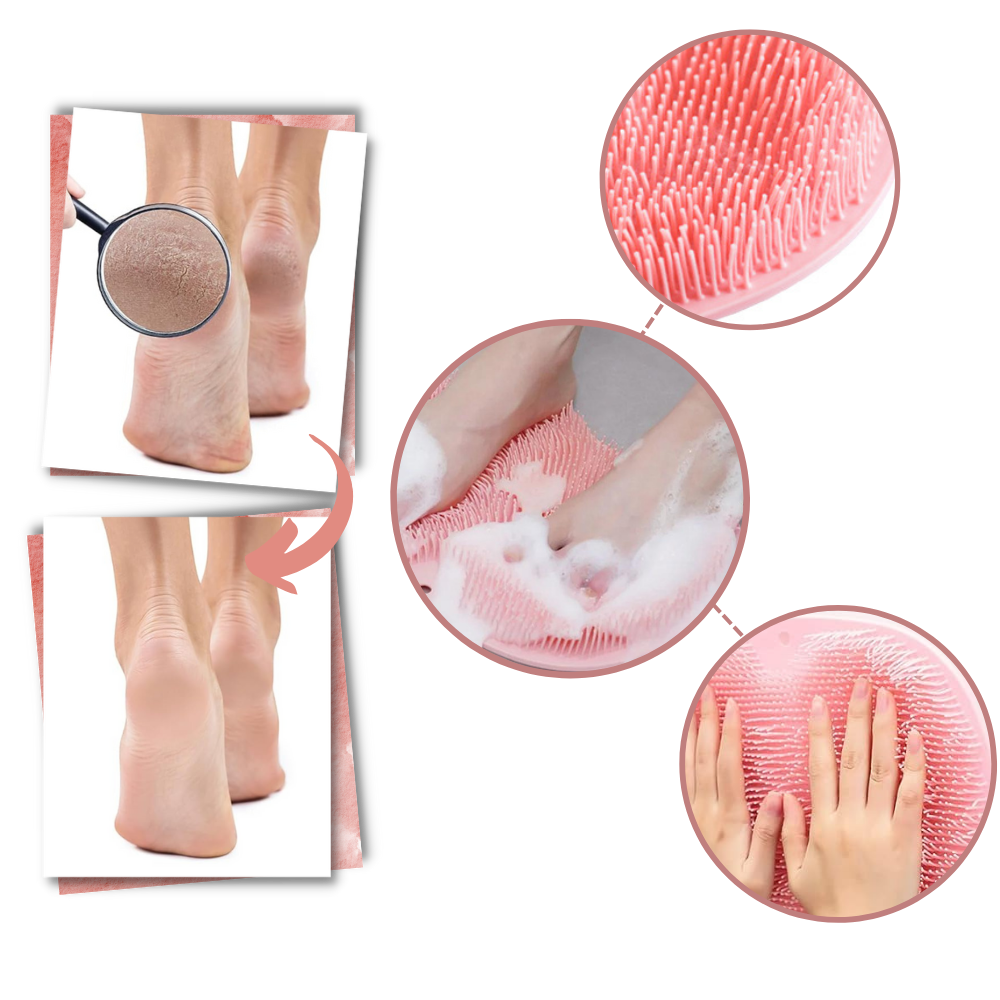 Avslappnande duschborste för rygg och fötter - Ozerty