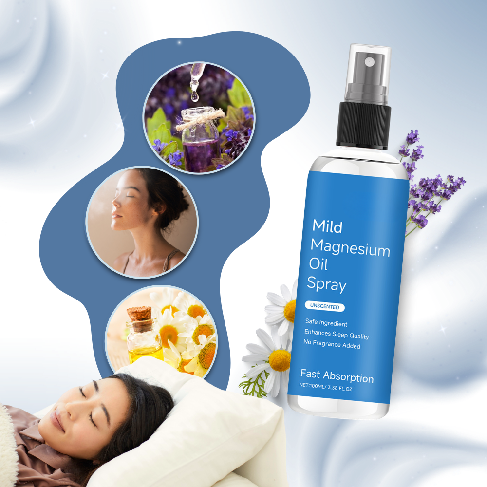 Avslappnande magnesiumkloridspray - Ozerty