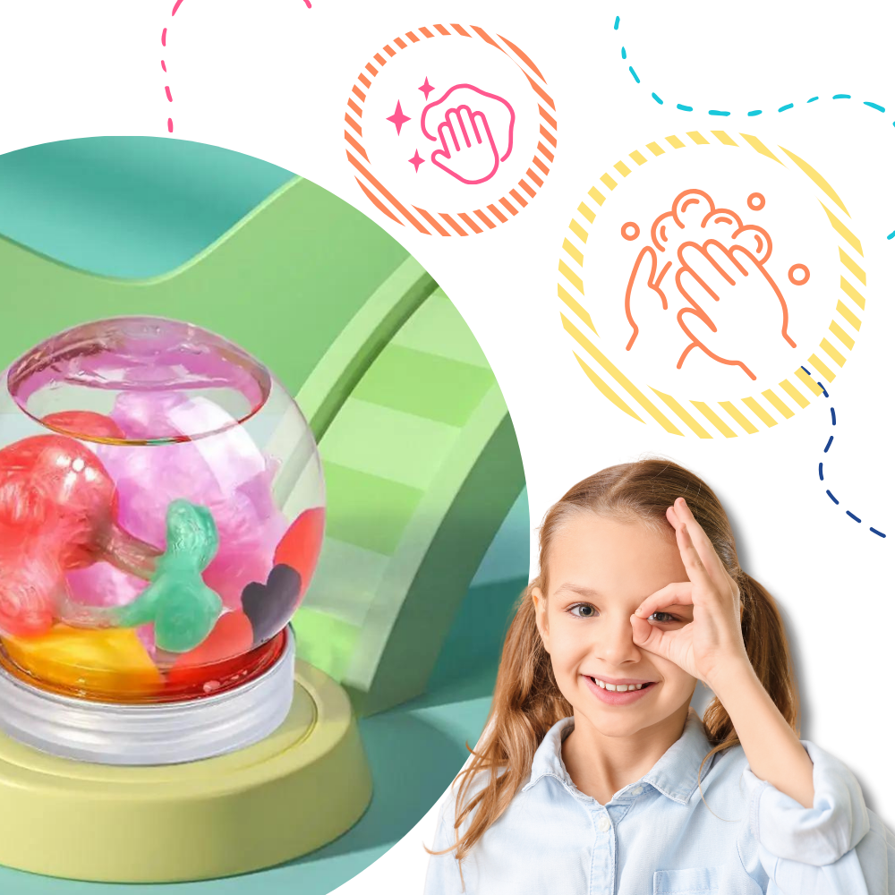 Säkert pedagogiskt magiskt kit med vattenälvar - Ozerty