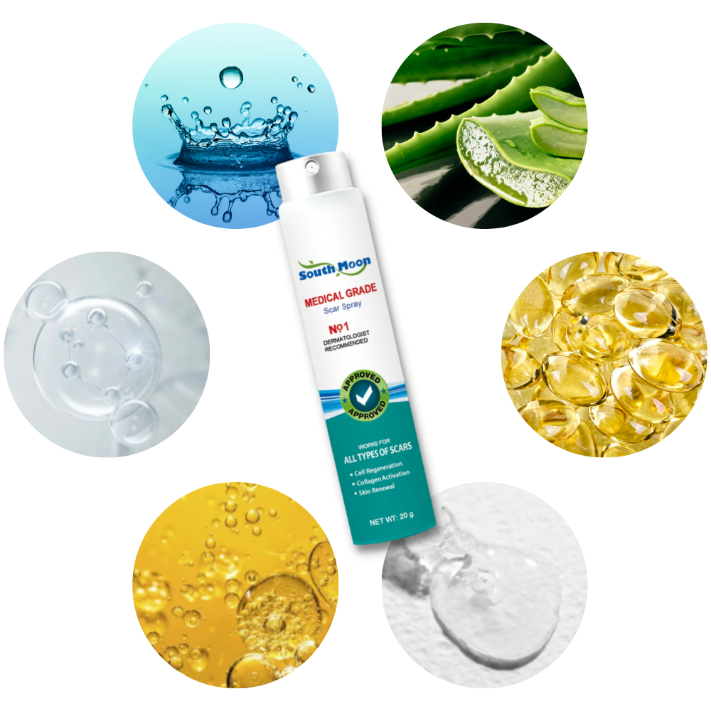 Spray för att ta bort ärr - Ozerty