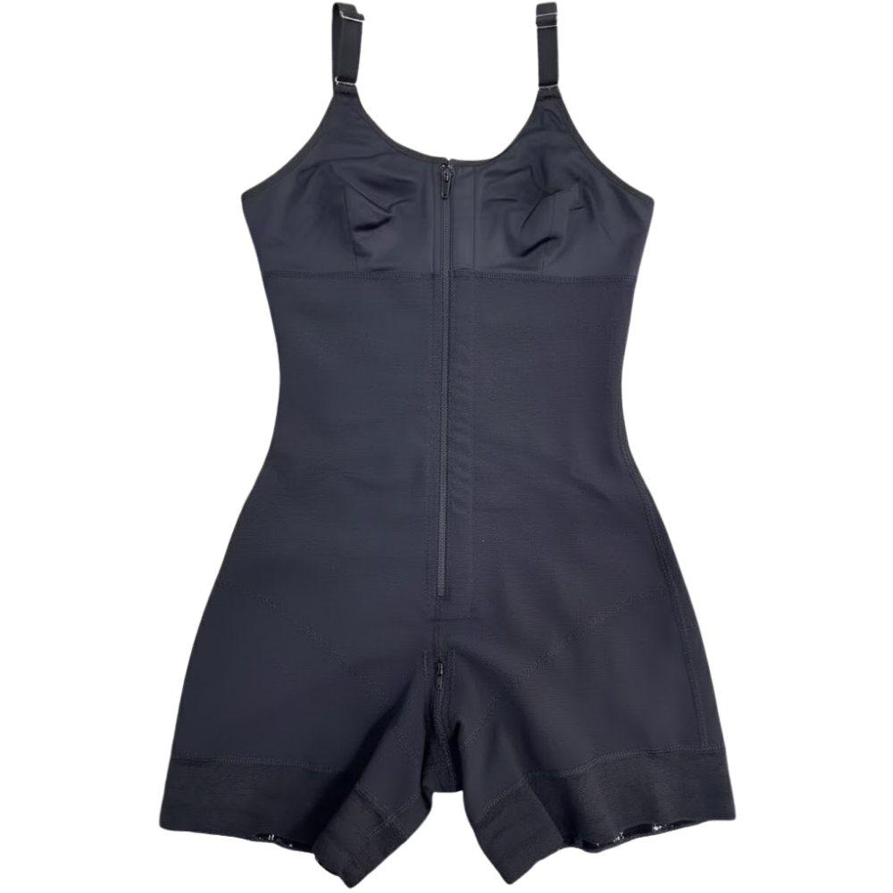 Skulpterande sömlös kroppsdräkt -Svart - Ozerty