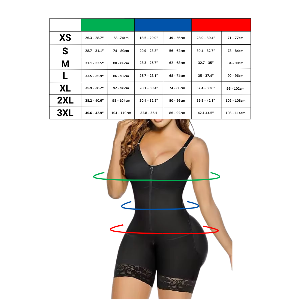 Skulpterande sömlös kroppsdräkt - Ozerty