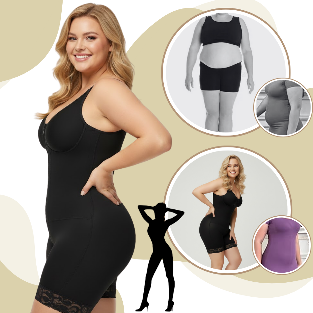 Skulpterande sömlös kroppsdräkt - Ozerty