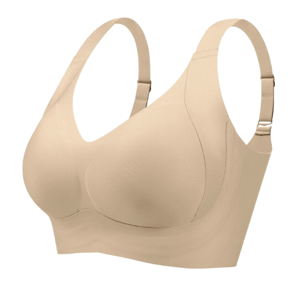 Sömlös, andningsbar shaper-bh -Beige/SBeige/MBeige/LBeige/XLBeige/XXLBeige/3XLBeige/4XLBeige/5XL - Ozerty