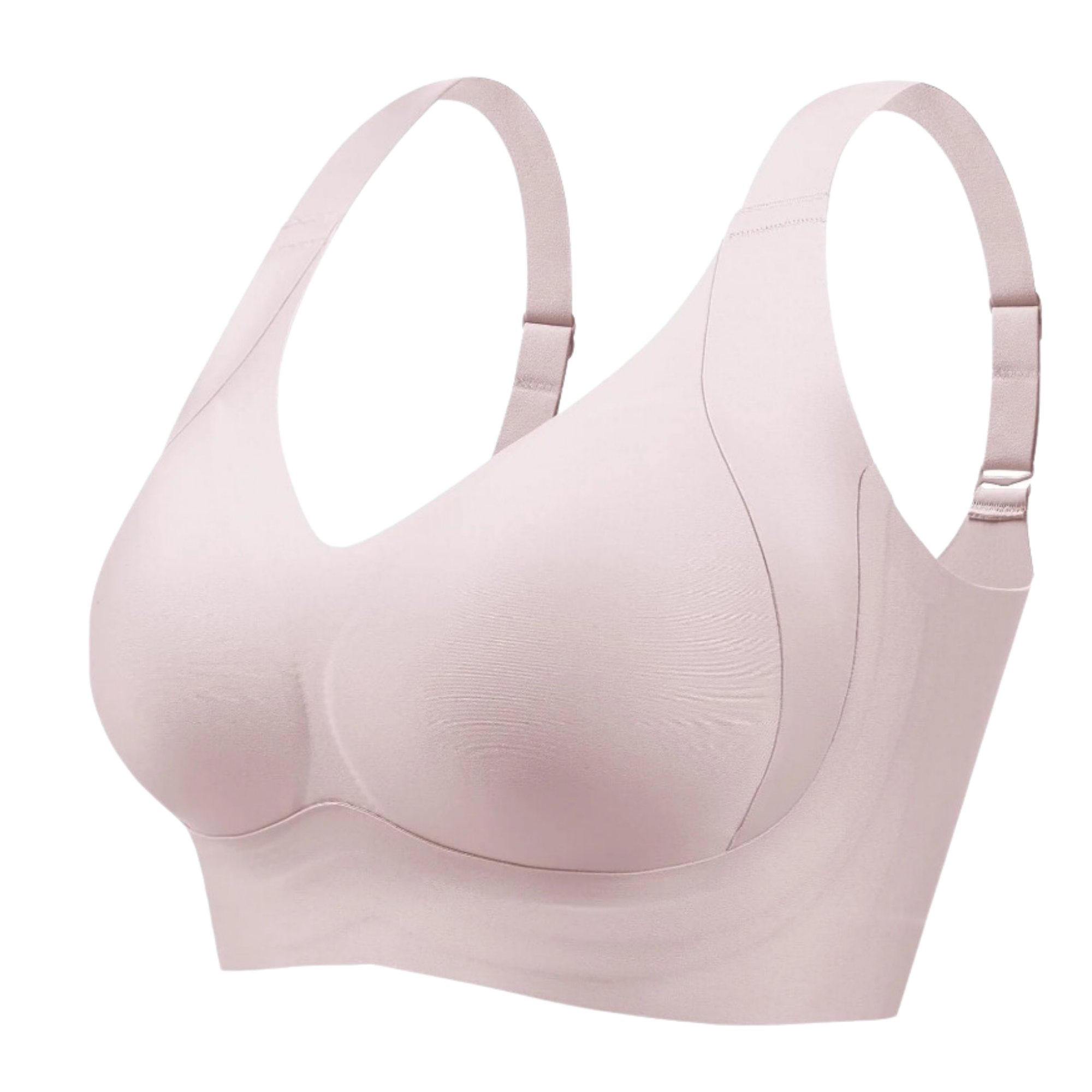 Sömlös, andningsbar shaper-bh -Rosa/SRosa/MRosa/LRosa/XLRosa/XXLRosa/3XLRosa/4XLRosa/5XL - Ozerty